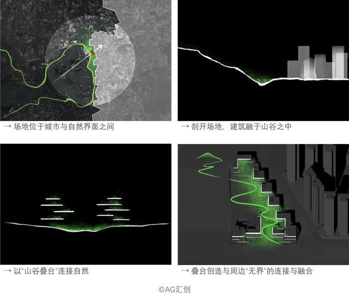 中标校园方案丨群落叠院：深圳吉华街道水径九年一贯制学校 /AG汇创