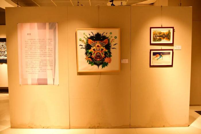 长春大学特教学院举行艺术专业课程作品展