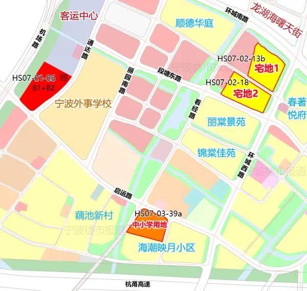 宁波将新建三所学校，位于鄞州、海曙这些地块