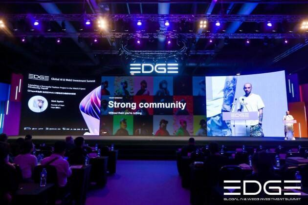 (Hape创始人Matt在EDGE峰会主题演讲分享)