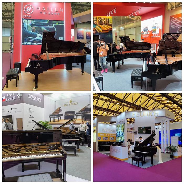 让世界了解中国智造 海伦钢琴多款新品亮相2023上海国际乐器展