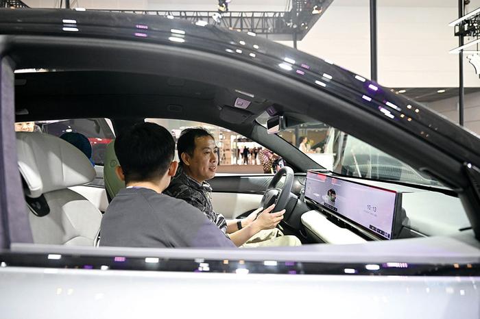 ​2023中国（天津）国际汽车展览会近日在国家会展中心（天津）举行