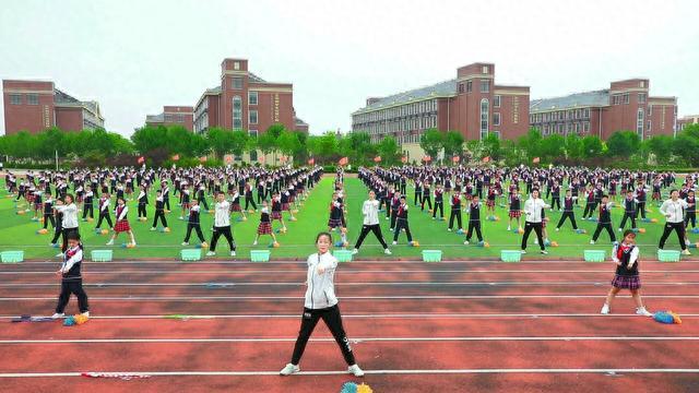 潍坊滨海区在全省中小学阳光体育大课间展评中获佳绩