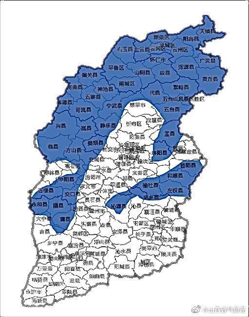 山西发布霜冻蓝色预警 预计最低温度降至0℃以下