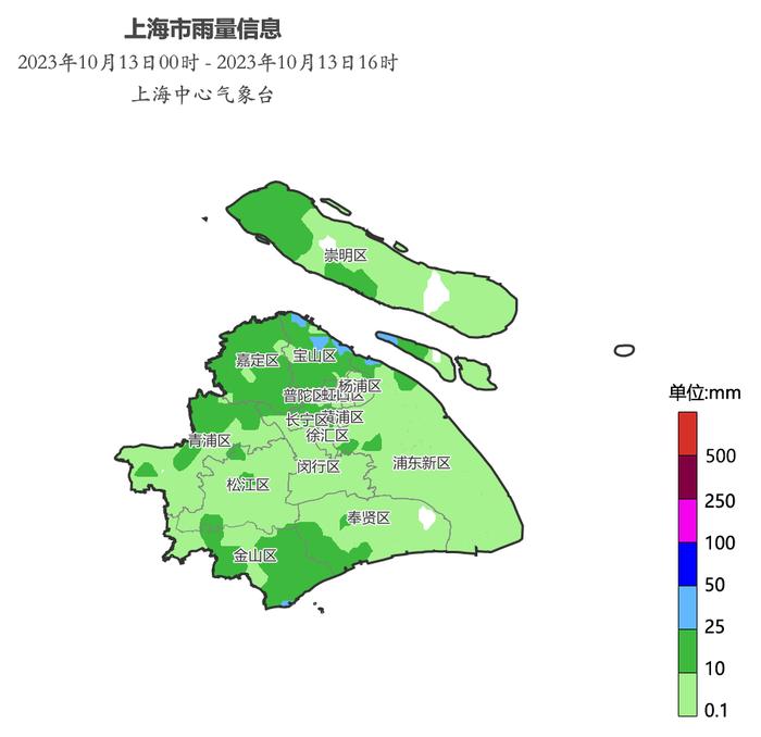 上海今天气温创下半年新低！好不容易熬到周末休息，还有雨吗？