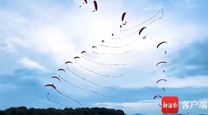 2023年首届全国动力伞冠军赛在三亚开赛