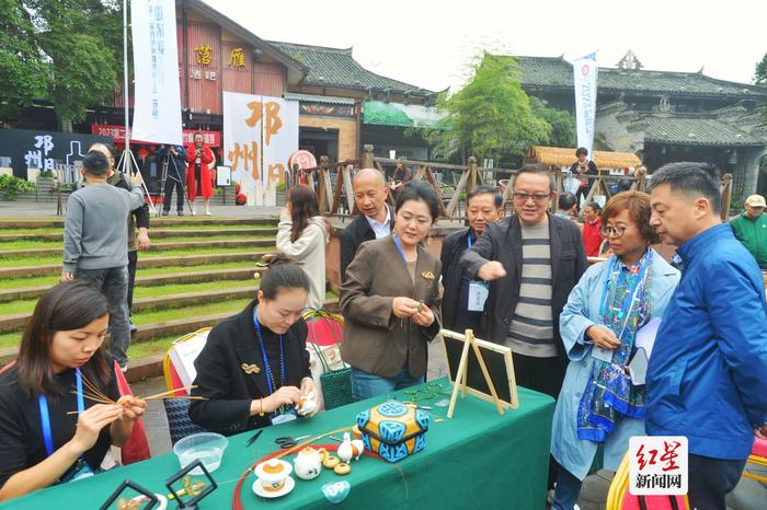 2023第二届四川成都传统工艺（竹编） 邀请赛活动在邛崃市平乐古镇举行