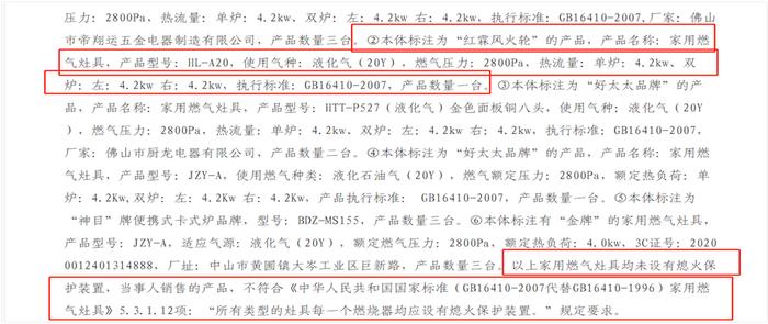 广西南宁市市场监管局开展燃气器具网络专项监测 发现涉嫌违法违规信息25条