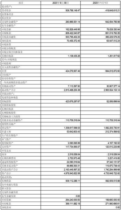 齐峰新材料股份有限公司2023第三季度报告