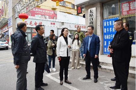 山西太原市场监管局领导深入企业调研食用农产品快速检测室标准化、数字化建设