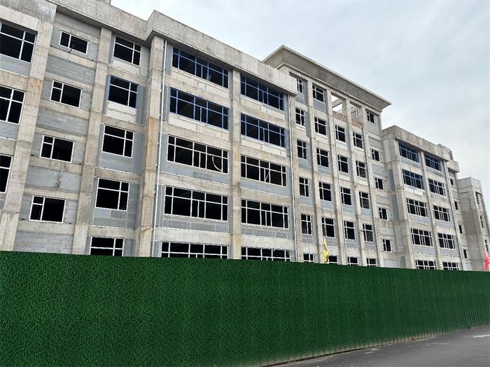 中冶天工河津市职业中学改扩建工程项目通过分部验收