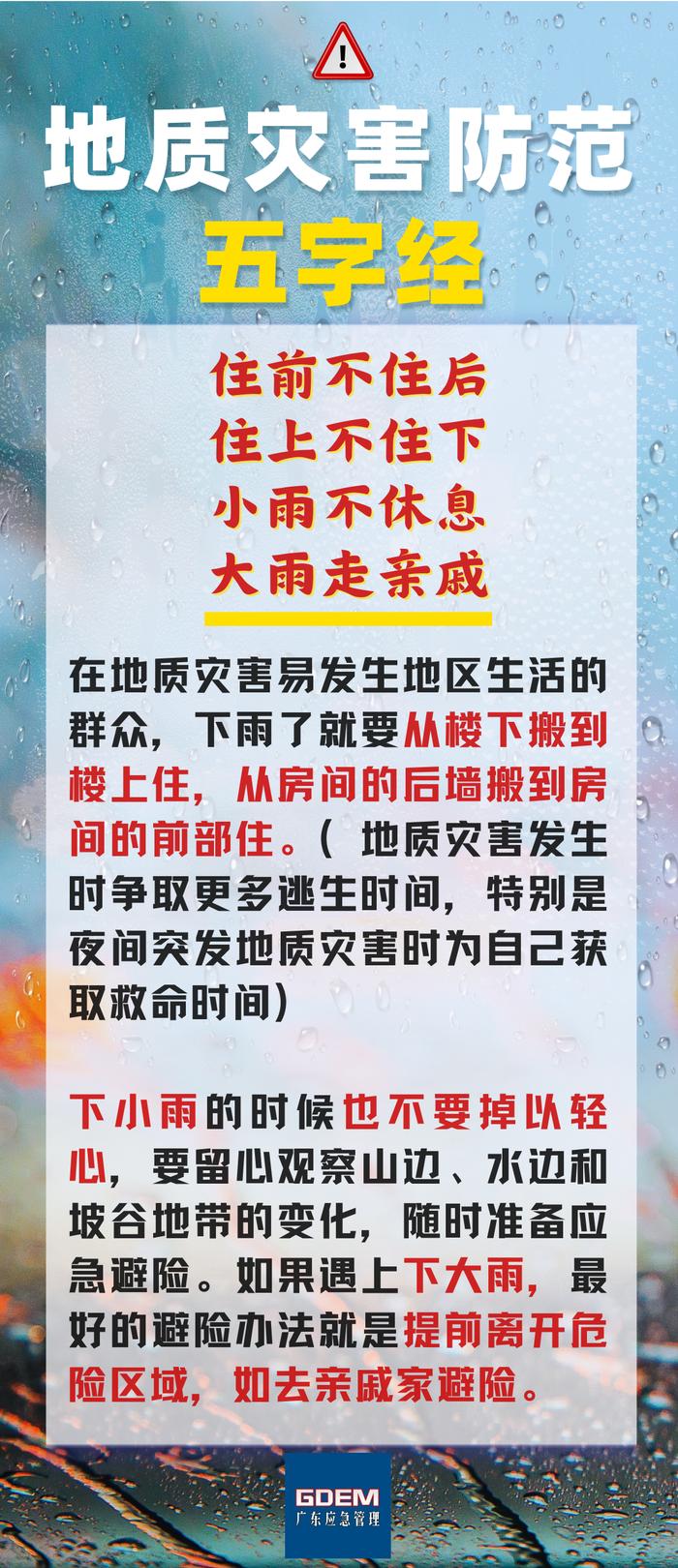 阳江暴雨预警降级为橙色，地质灾害气象风险二级