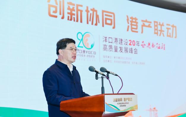 向海图强、再立新功——洋口港建设20周年高质量发展峰会在南京举行