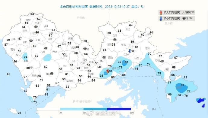 霜降节气深圳“暖如初夏”！温度升湿度降，未来三天晴天少雨，适合晾晒……