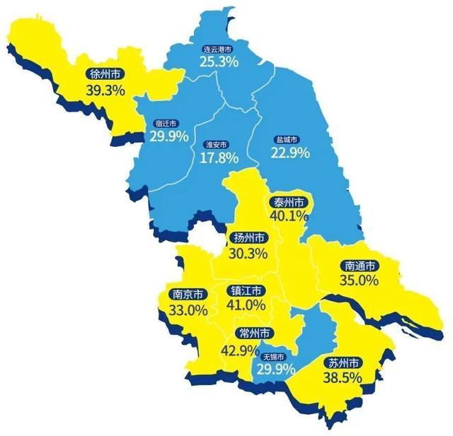 江苏首次发布这张“感染地图”，你所在的城市感染率如何？