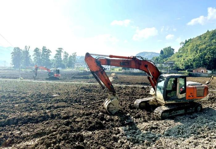 【融媒体中心新闻播报】湄潭高标准农田建设有序推进