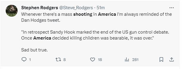 【透视】美国枪声再起，22人丧命，美国网友震怒：还要死多少人，政客们才会猛醒控枪