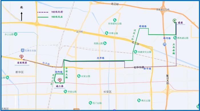 石家庄9条公交线路有变化！看看有你常坐的吗？