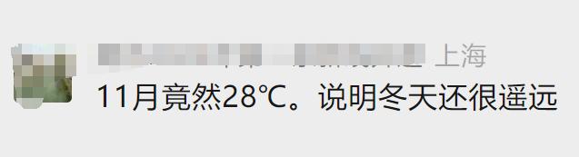 上海继续冲高！11月竟有28℃，随后断崖式降温，直接跌回1字头，准备迎接忽升忽降的气温