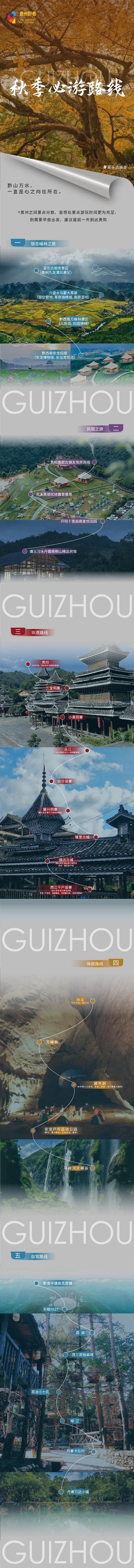 上新啦！2023贵州秋季旅游路线，多个主题尽揽秋日魅力！