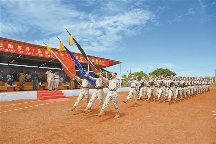 我维和官兵获“和平荣誉勋章”