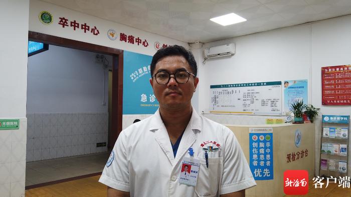感动海南·回访丨急诊医生蔡城洲：时刻准备救人 是坚守是责任