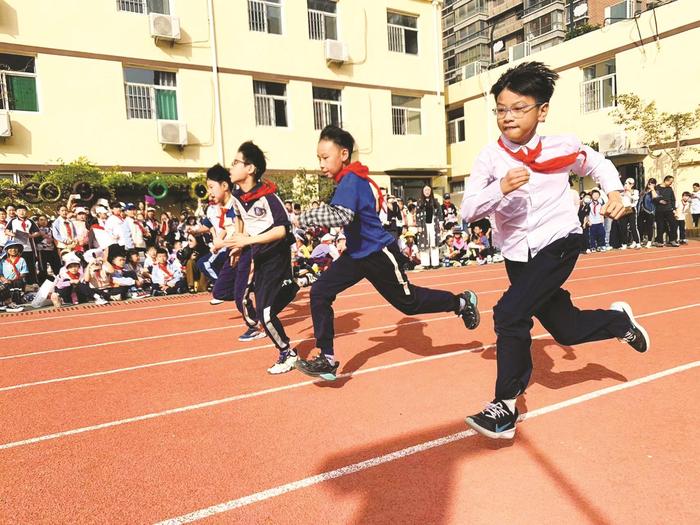 丛台区荀子实验第四小学举办秋季运动会