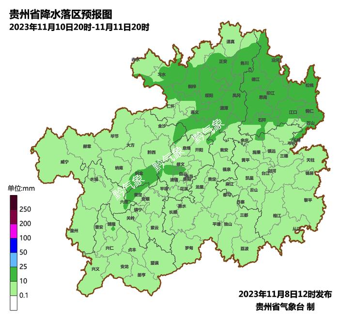 今晚下雨 后天降温 贵州这些地方要注意了！