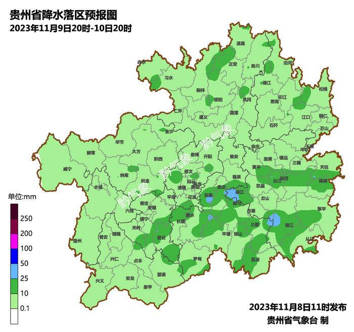 今晚下雨 后天降温 贵州这些地方要注意了！