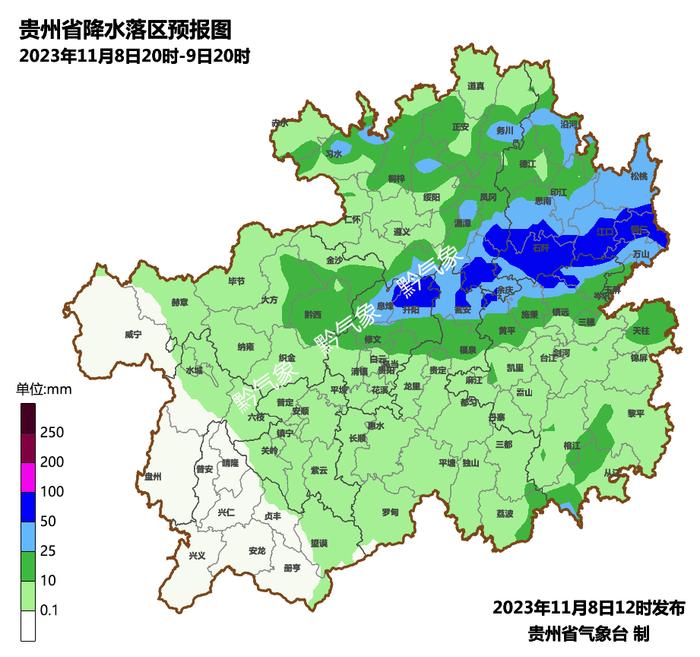 今晚下雨 后天降温 贵州这些地方要注意了！