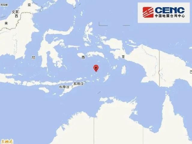 印尼班达海发生7.1级地震！或引发海啸