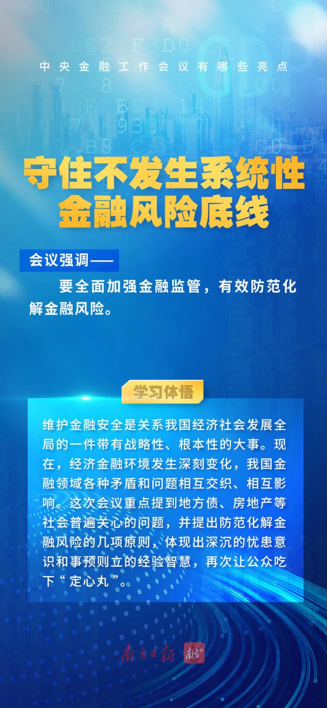 中央金融工作会议有哪些亮点？