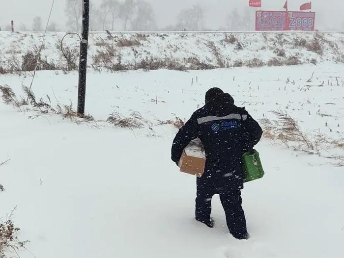 2023年第一场暴雪，浴“雪”前行的黑龙江移动人