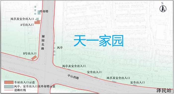 明确！宁波地铁8号线一期全部站点出入口位置图示来了→