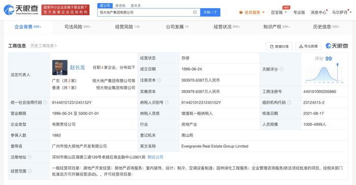 累计超560亿！恒大地产再被强制执行8.7亿，有540条被执行人信息