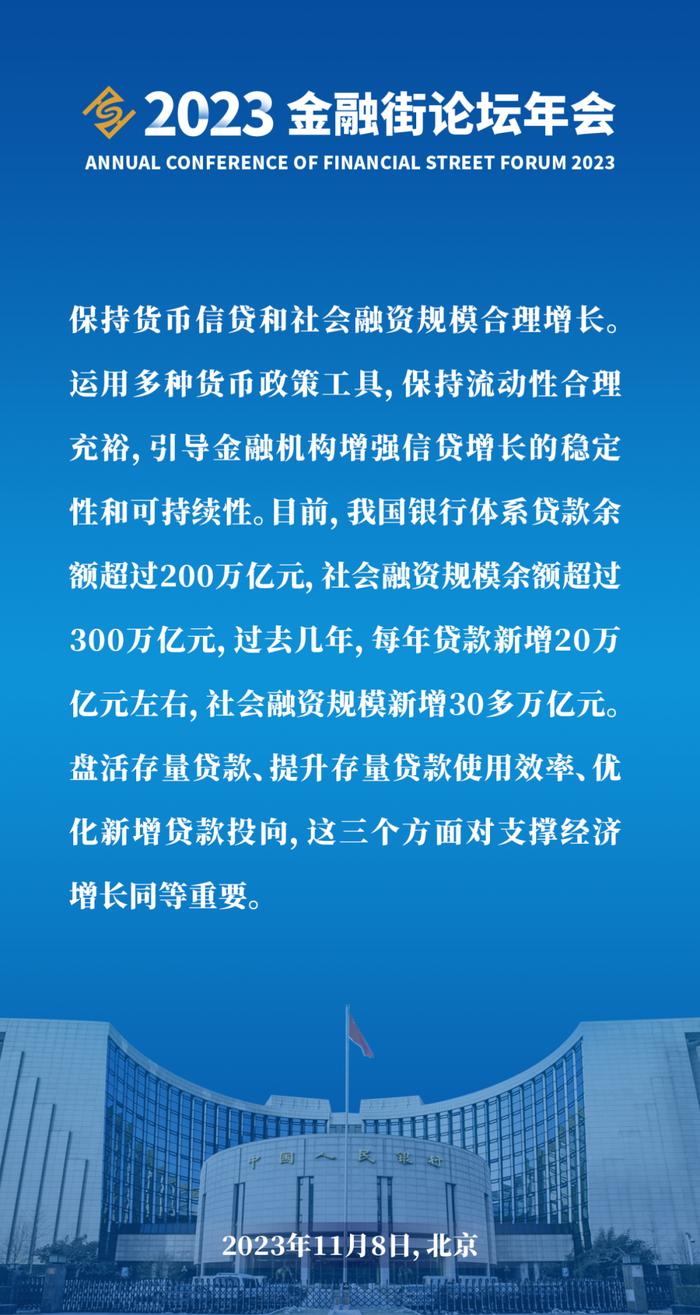 划重点｜中国人民银行行长、国家外汇局局长潘功胜在2023金融街论坛年会上的讲话