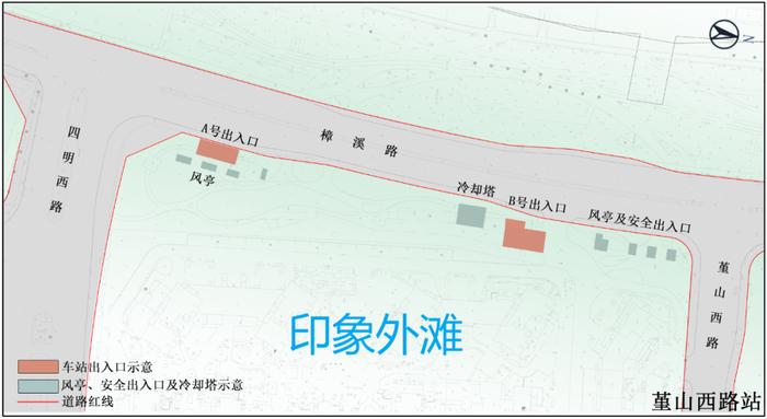 明确！宁波地铁8号线一期全部站点出入口位置图示来了→