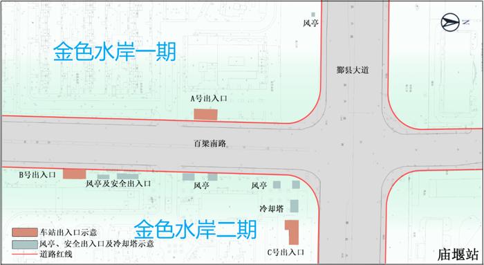 明确！宁波地铁8号线一期全部站点出入口位置图示来了→