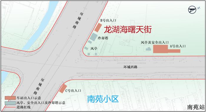 明确！宁波地铁8号线一期全部站点出入口位置图示来了→