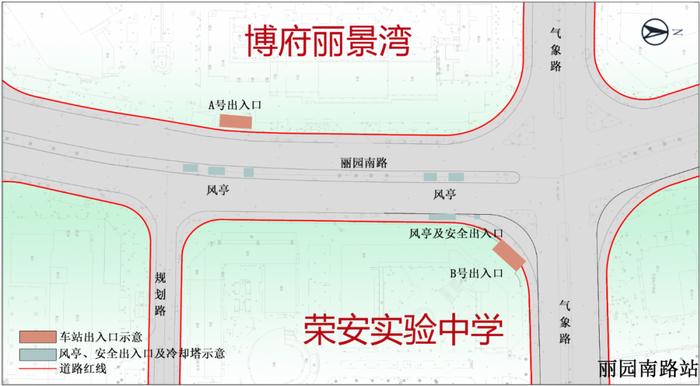 明确！宁波地铁8号线一期全部站点出入口位置图示来了→