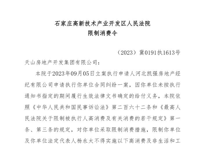 商办楼工程未组织竣工验收擅自交付使用  天山房地产开发集团有限公司被罚304万余元