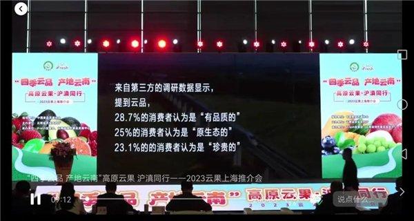 “四季云品 产地云南”高原云果 沪滇同行 2023云果上海推介会成功举办