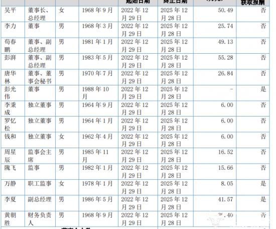 一致魔芋副总李夏年仅37岁  去年年薪41.57万不如副总彭湃