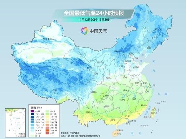 18个省会级城市最高气温创新低，今冬会现极端寒潮吗？