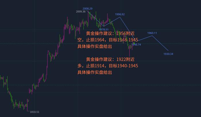 张志径：11.14黄金走势分析、原油操作建议、黄金还会跌吗？