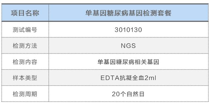 不做“小糖人”，这项检测可精准命中0.00005882变异频率的致病基因