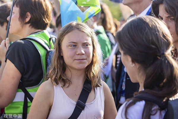 抗议活动屡屡违反法律，瑞典“环保少女”又要被罚钱了