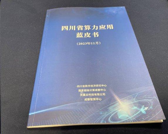 2023天府数字经济峰会丨《四川省算力应用蓝皮书》发布