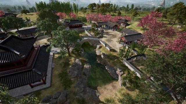 把中国园林植入国际游戏 PUBG第十张新地图“荣都”