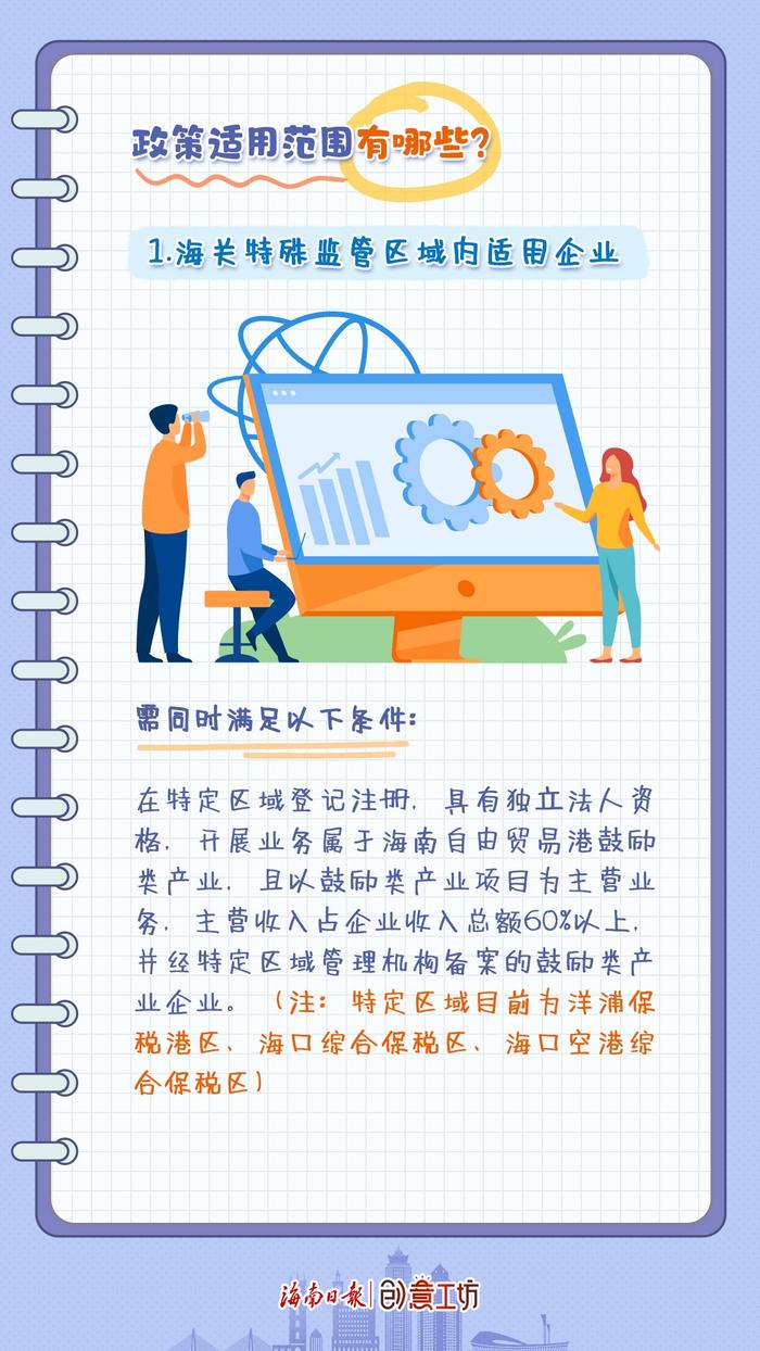 手账划重点③对原产于海南或含进口料件加工增值超过30%的货物进入内地免征进口关税